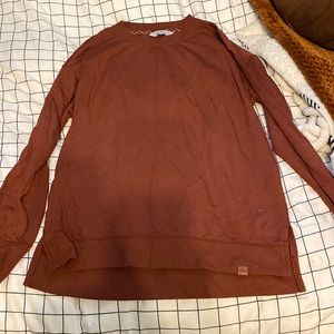 Maroon long sleeve